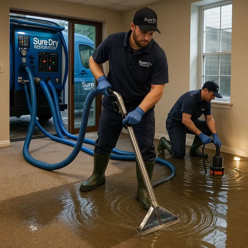 Water Extraction and Removal process in Lake Park, FL